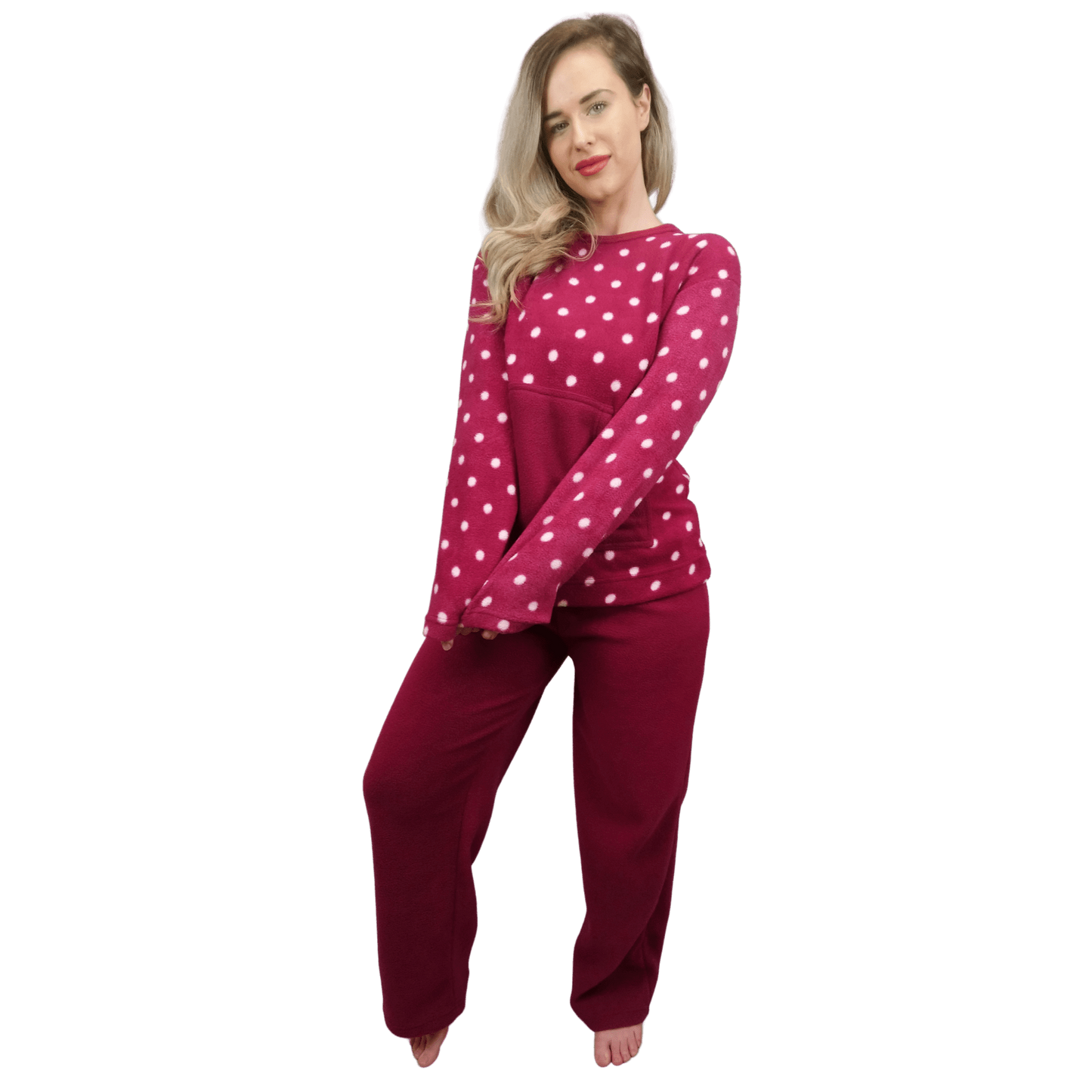 Hestia Fleece Womens Pyjamas/Loungewear Set Sleepwear & Loungewear ASASonline