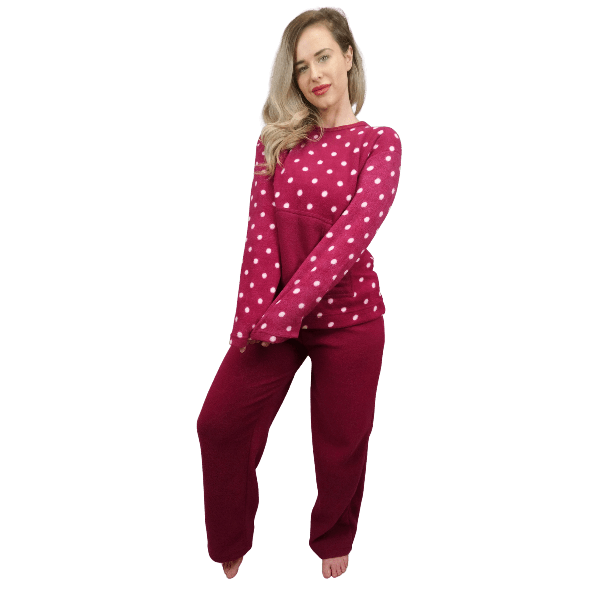 Hestia Fleece Womens Pyjamas/Loungewear Set Sleepwear & Loungewear ASASonline