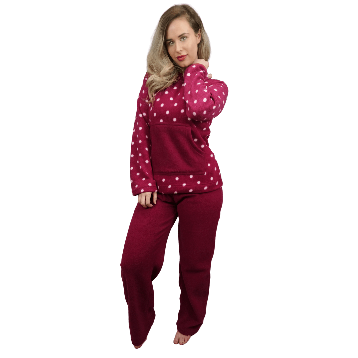 Hestia Fleece Womens Pyjamas/Loungewear Set Sleepwear & Loungewear ASASonline