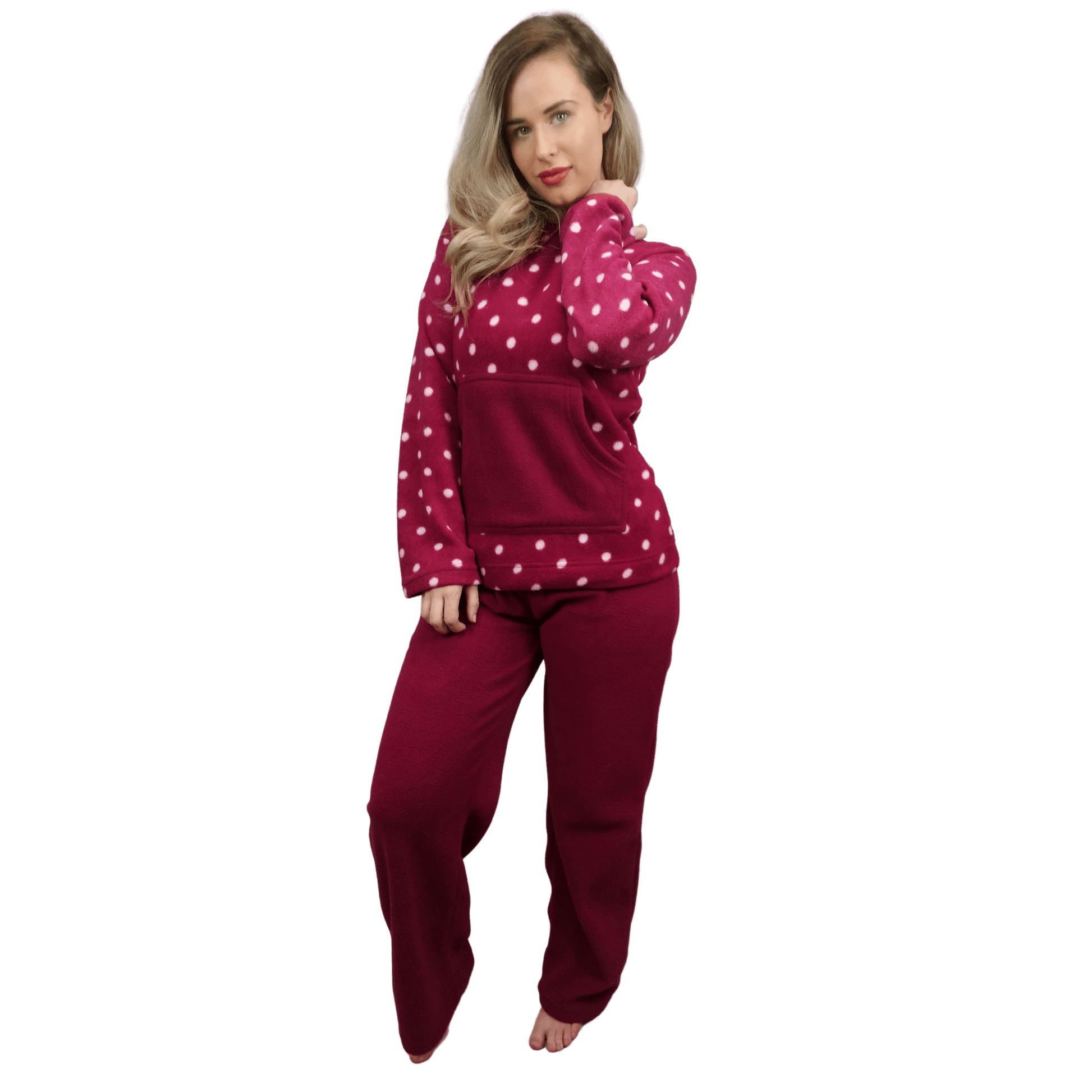 Hestia Fleece Womens Pyjamas/Loungewear Set Sleepwear & Loungewear ASASonline