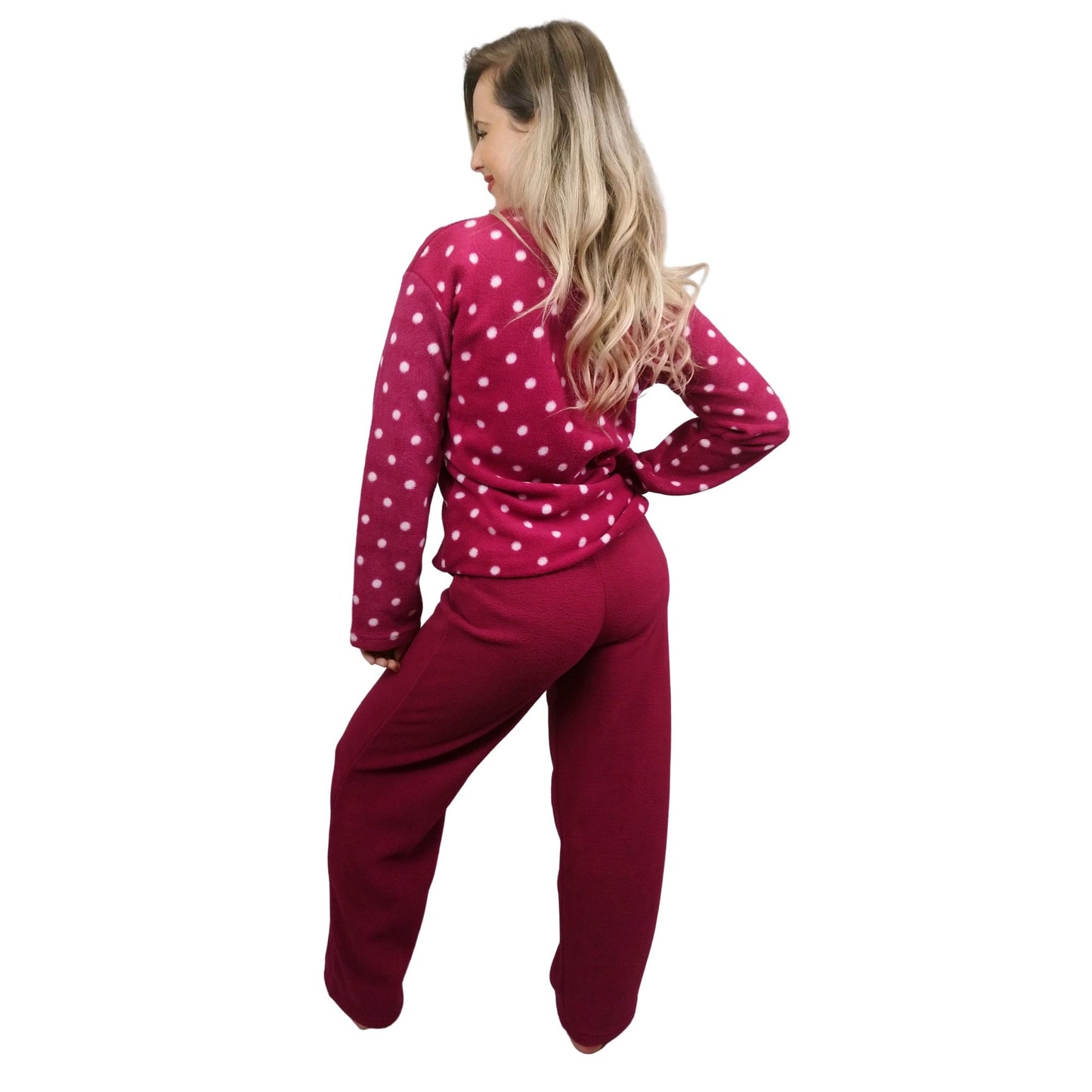 Hestia Fleece Womens Pyjamas/Loungewear Set Sleepwear & Loungewear ASASonline