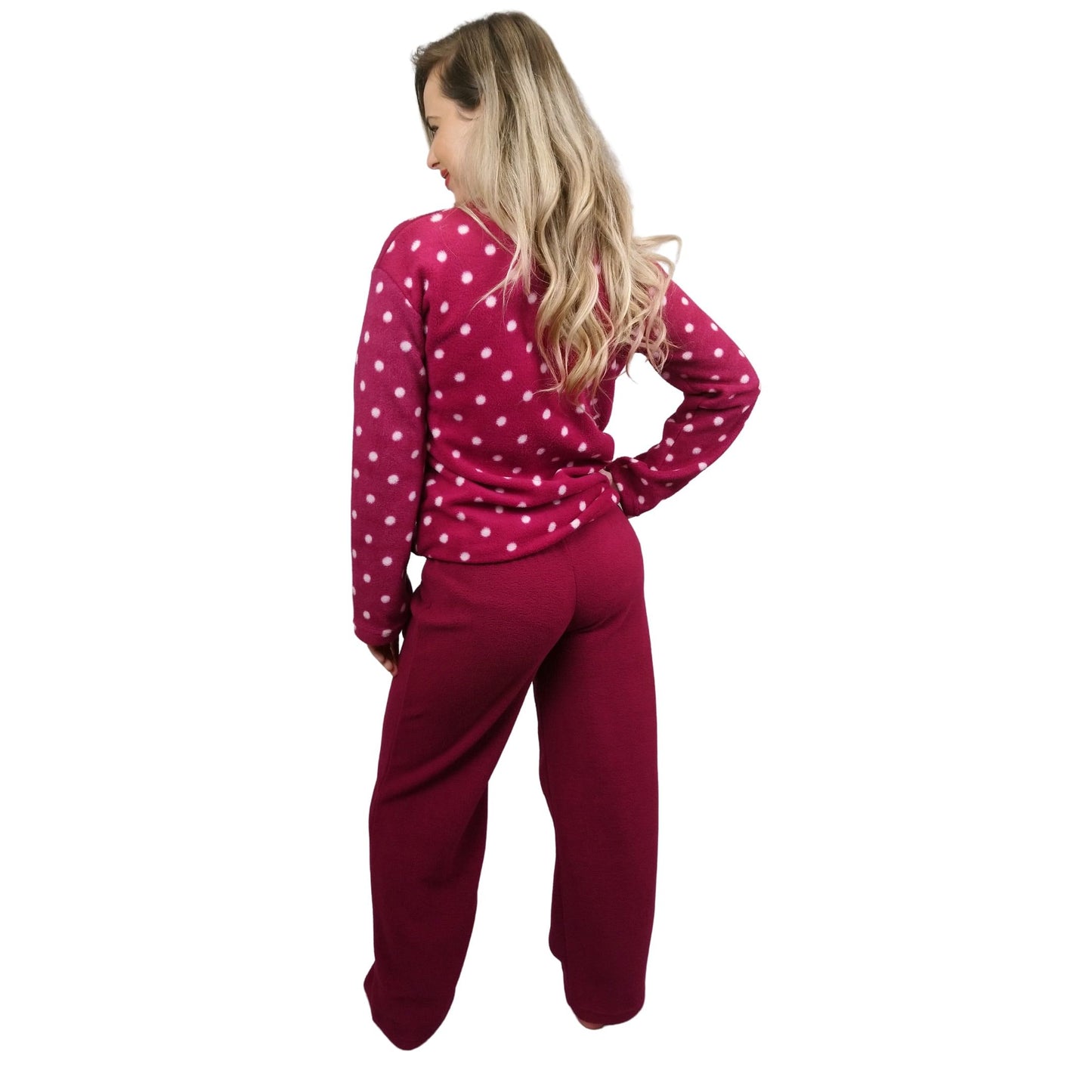 Hestia Fleece Womens Pyjamas/Loungewear Set Sleepwear & Loungewear ASASonline