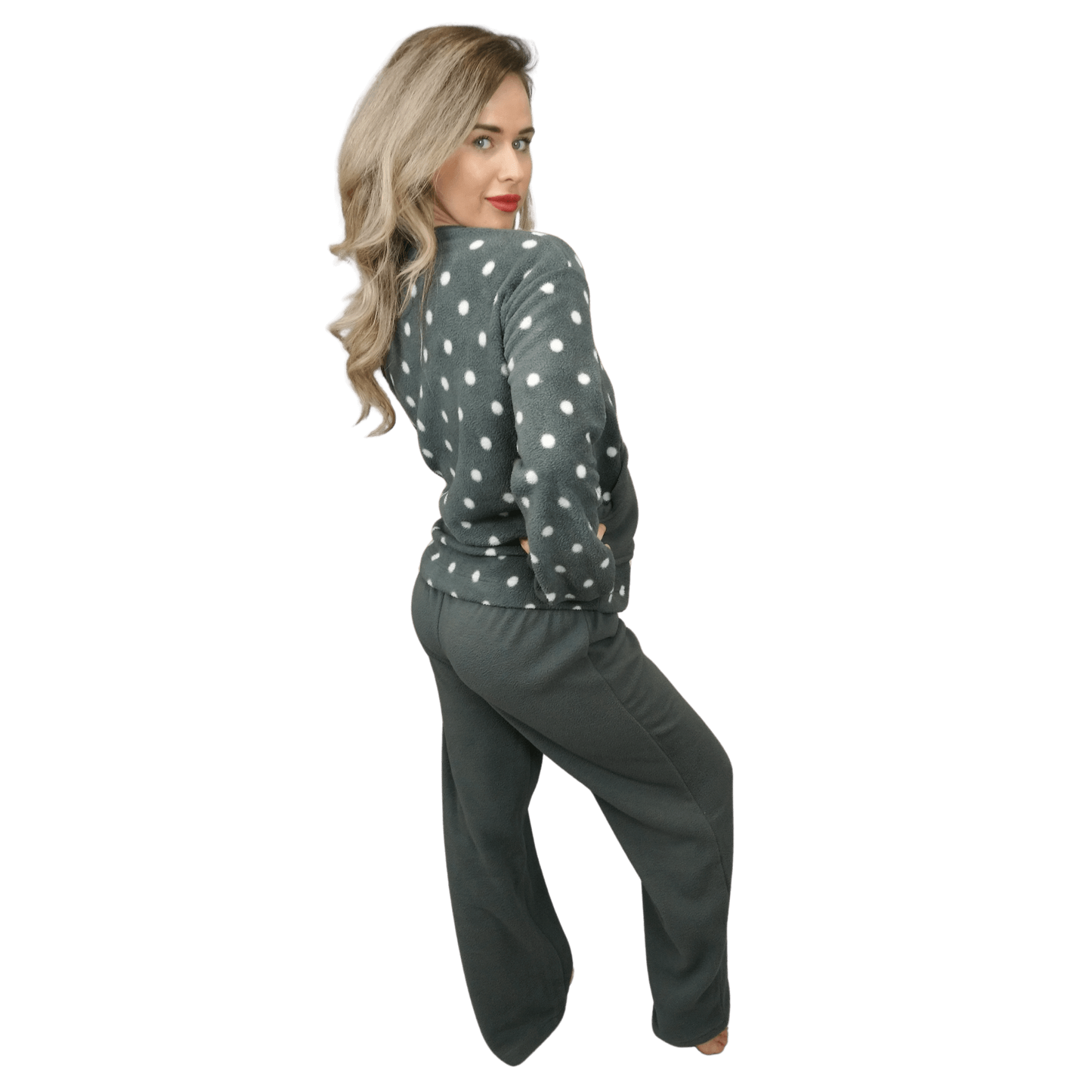 Hestia Fleece Womens Pyjamas/Loungewear Set Sleepwear & Loungewear ASASonline