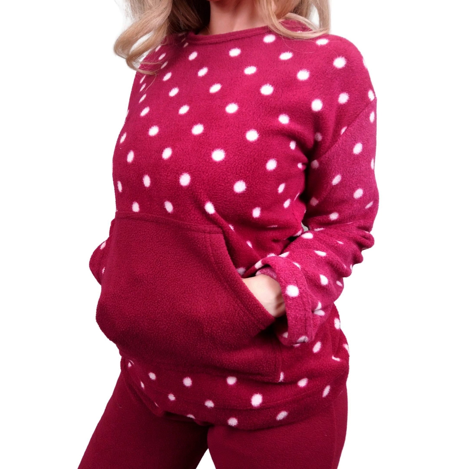 Hestia Fleece Womens Pyjamas/Loungewear Set Sleepwear & Loungewear ASASonline