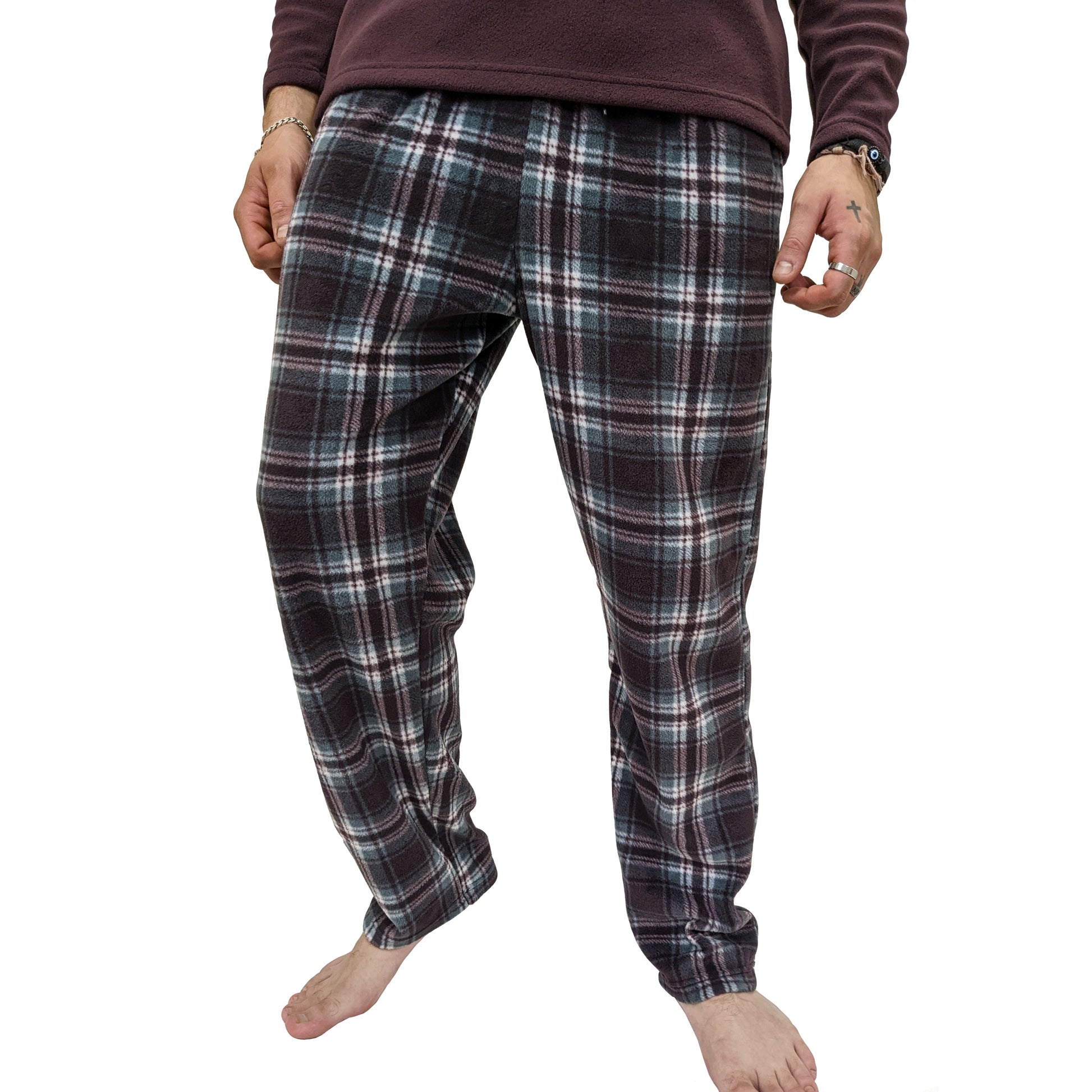 Hirsch Fleece Tartan Mens Pyjamas/Loungewear Set Sleepwear & Loungewear ASASonline