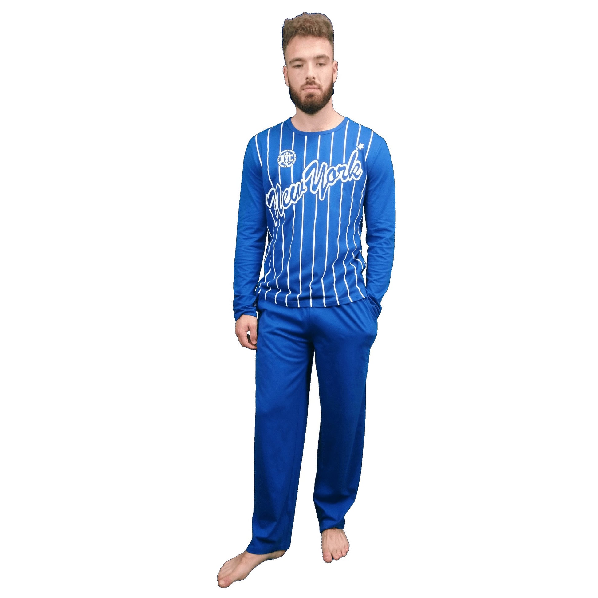 NYC Mens Pyjamas/Loungewear Sets Sleepwear & Loungewear ASASonline