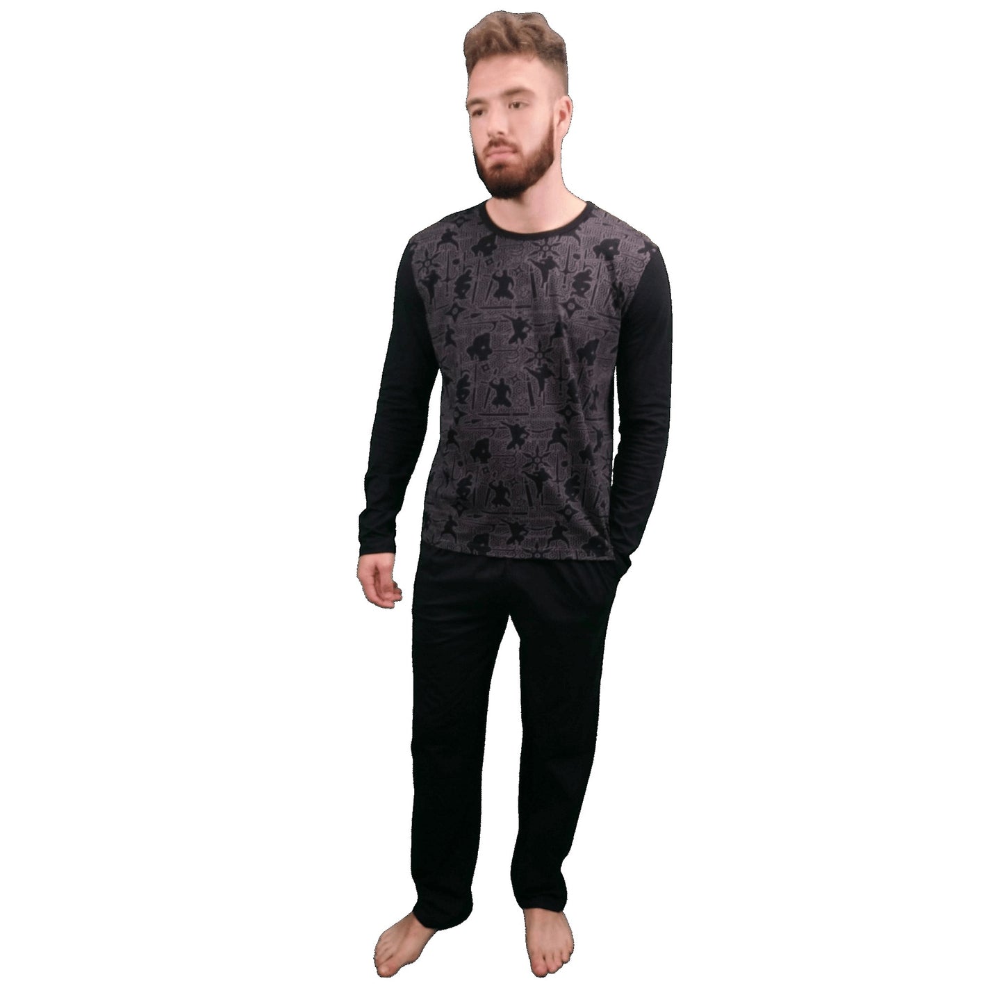 Ninja Mens Pyjamas/Loungewear Sets Sleepwear & Loungewear ASASonline