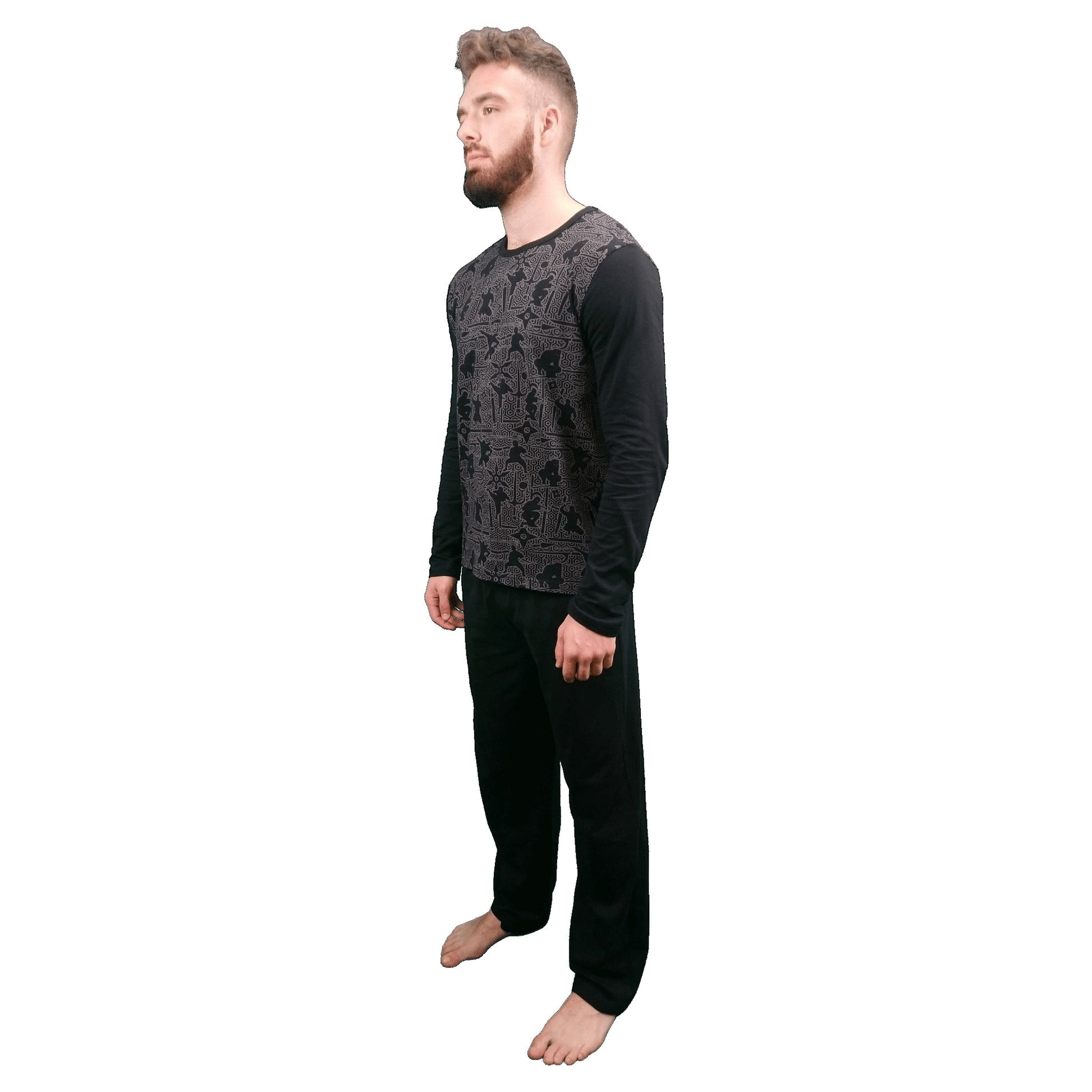 Ninja Mens Pyjamas/Loungewear Sets Sleepwear & Loungewear ASASonline