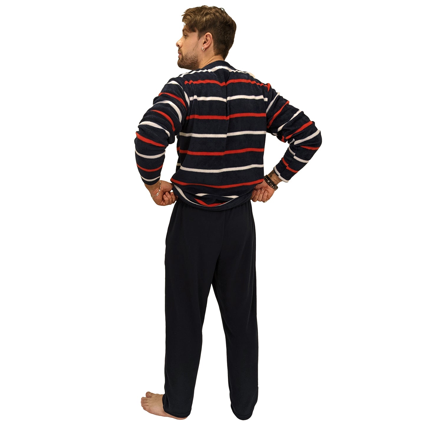 Hamilton Fleece Tartan Mens Pyjamas/Loungewear Set Sleepwear & Loungewear ASASonline