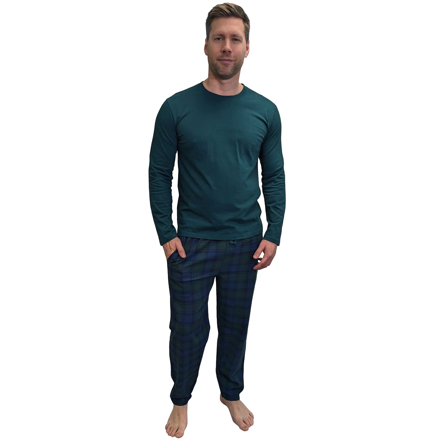 PENDRAGON Mens Pyjamas/Loungewear Sets Forest Green Sleepwear & Loungewear ASASonline