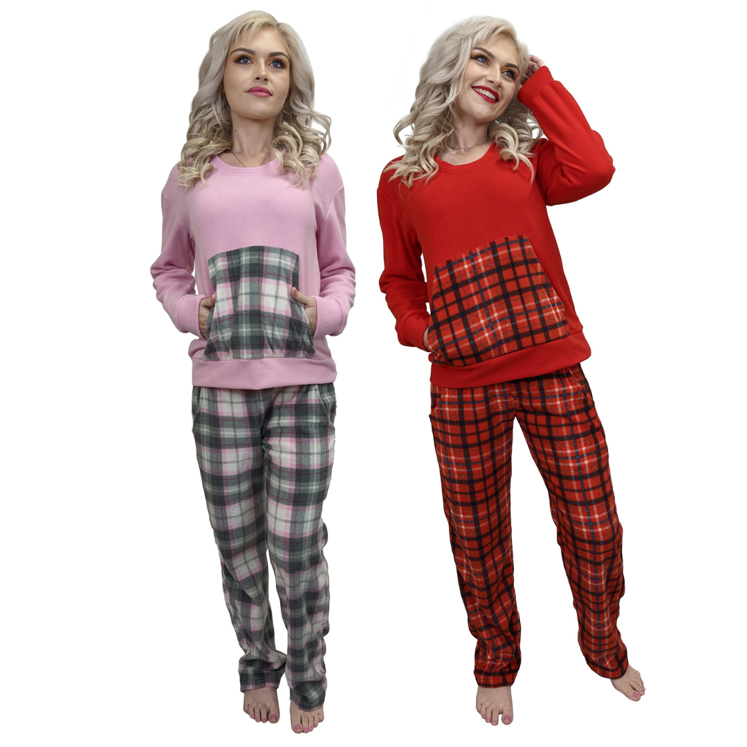 Aeryn Fleece Womens Pyjamas/Loungewear Set Sleepwear & Loungewear ASASonline